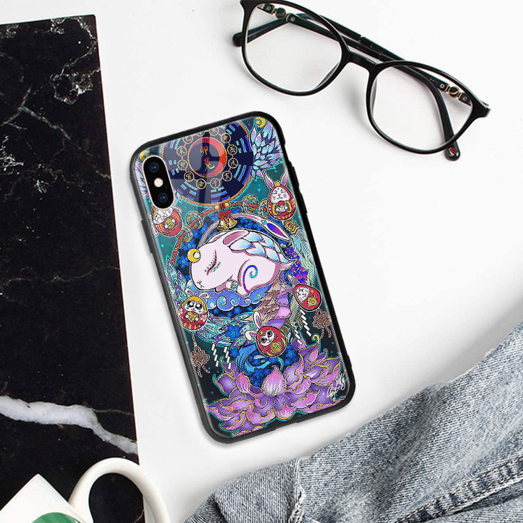 Ốp Cao Cấp Xs Max In Hình China Illustrator GIBNET Cho Iphone 12 Mini Pro Max 11 Pro Max Xs Max Xr X 7 8 Plus