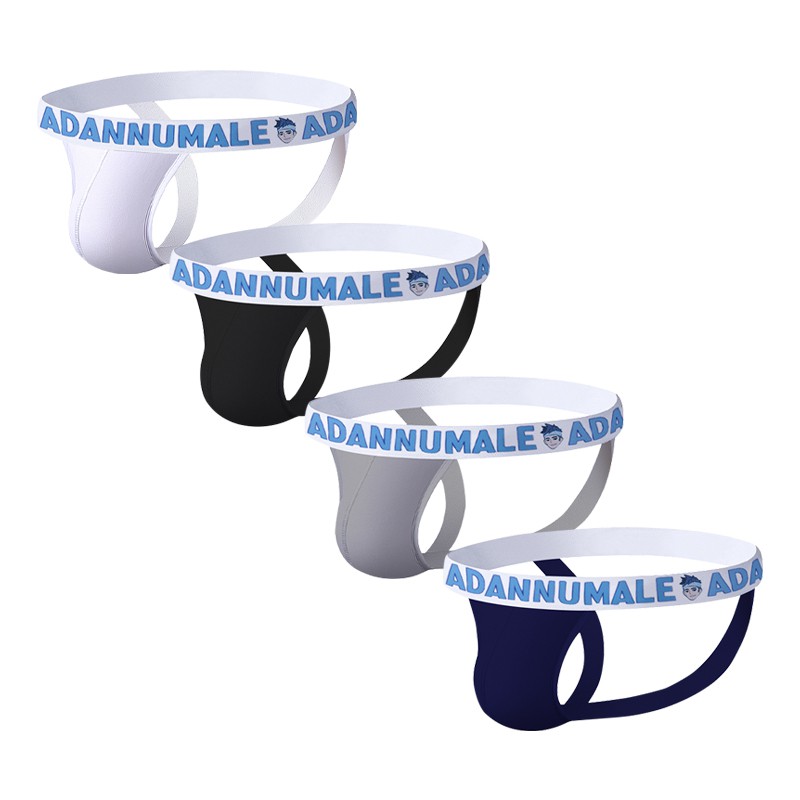 ORLVS Quần lót cotton mềm lưng thấp gợi cảm cho nam Ad7102