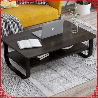 (SIÊU SALE)Bàn trà sofa, bàn trà gỗ phòng khách 2 tầng kích thước 80x45x41(cm)