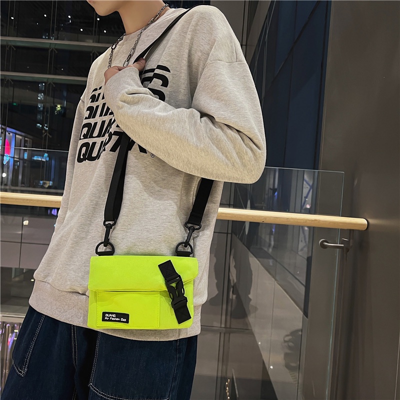 Túi Đeo Chéo Mini Chống Thấm Nước Thời Trang Hàn Quốc Cho Nam