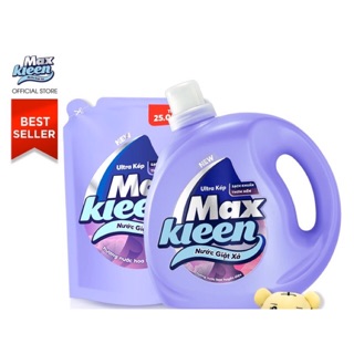 Combo chai nước giặt 2.4kg+túi 2.4kg Maxkleen
