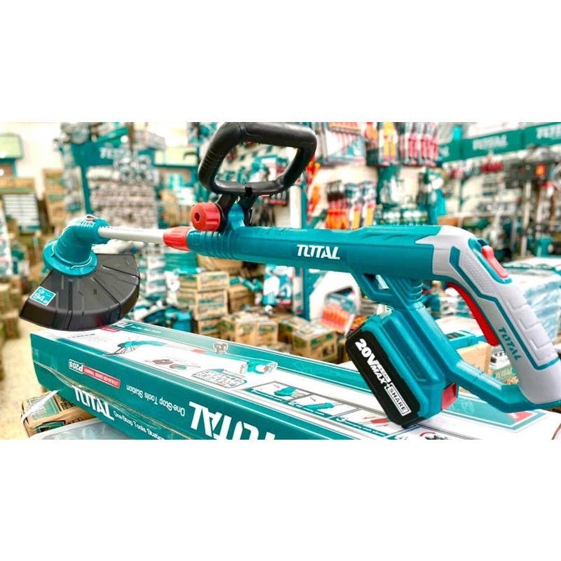 TOTAL Máy cắt cỏ dùng pin Lithium-Ion 20V TGTLI20018