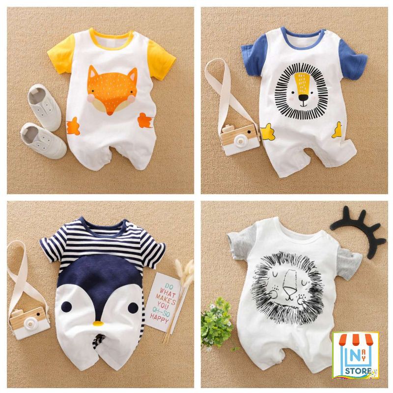 Body Đùi Cotton Xuất Nhật Cho Bé Gái Bé Trai Từ 0-12 Tháng Tuổi