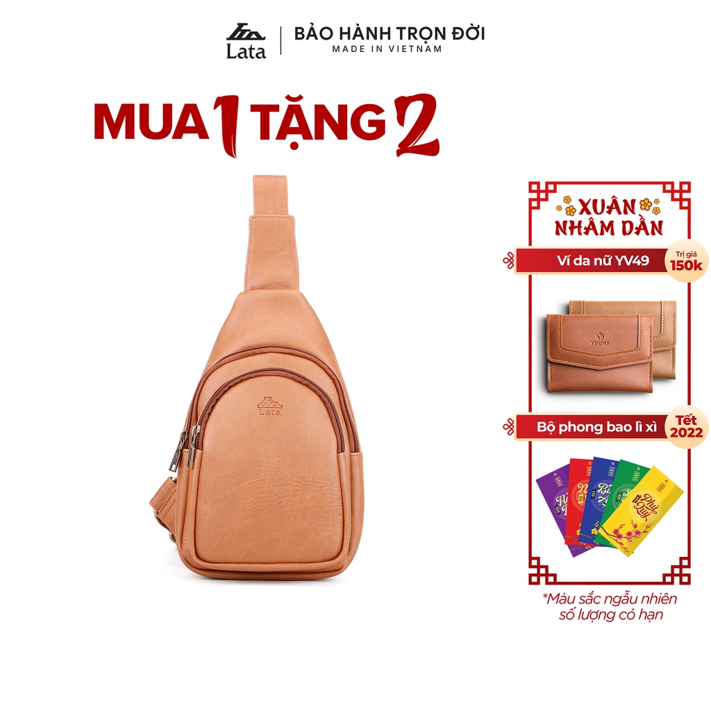 Balo đeo chéo thời trang nam LATA BALC24 nhiều màu