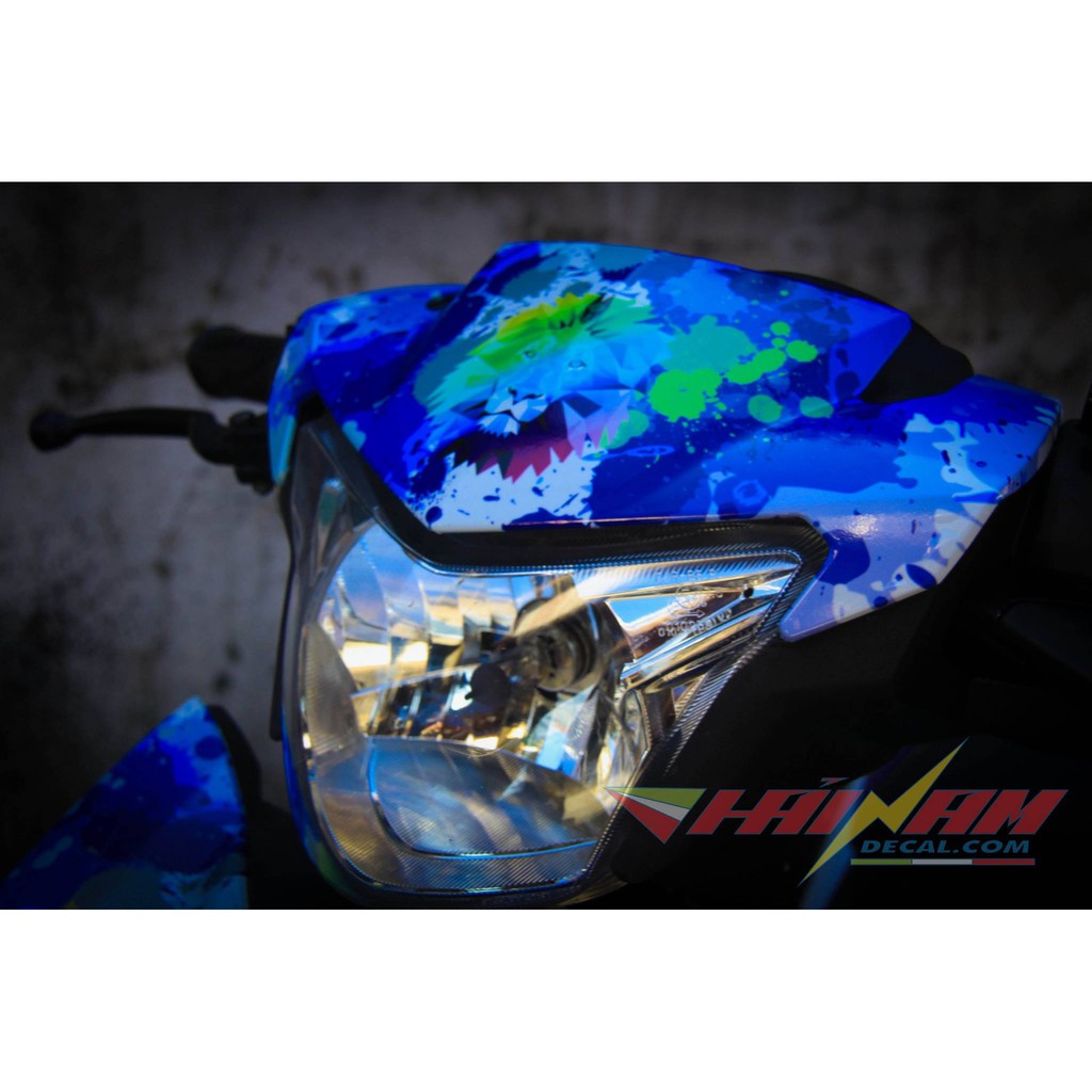 Tem trùm sư tử xanh cho Exciter 150