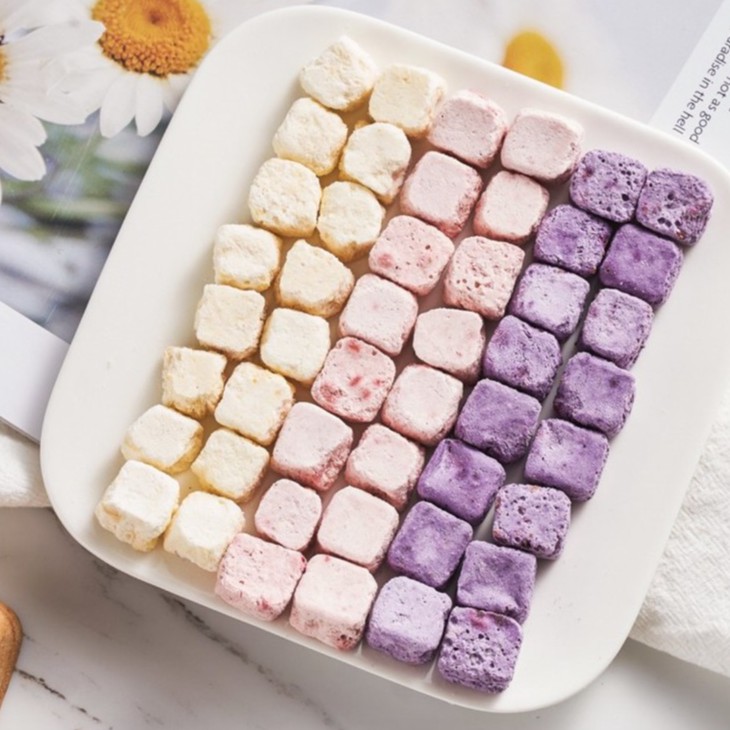 Sữa chua sấy khô vị trái cây