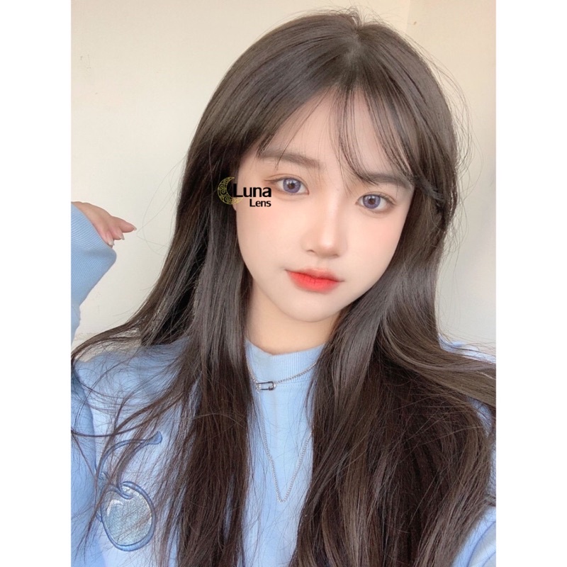 MỘT ĐÔI KÍNH ÁP TRÒNG MÀU TÍM DIAMOND PURPLE SIÊU ÊM SIÊU MỀM NỘI ĐỊA TRUNG QUỐC - LENS CÓ ĐỘ CẬN