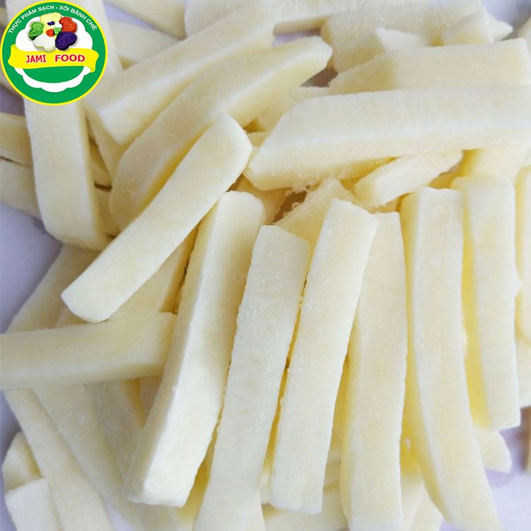 Khoai Tây Chiên Sơ Nhà Làm Hộp 1Kg - Đồ Ăn Nhanh Dinh Dưỡng Chế Biến Sẵn