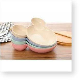 Bát ăn dặm lúa mạch mikey nhỏ 15x8cm