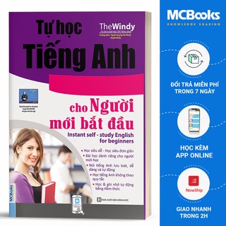  Sách - Tự Học Tiếng Anh Cấp Tốc Cho Người Mới Bắt Đầu - Kèm App Học Online