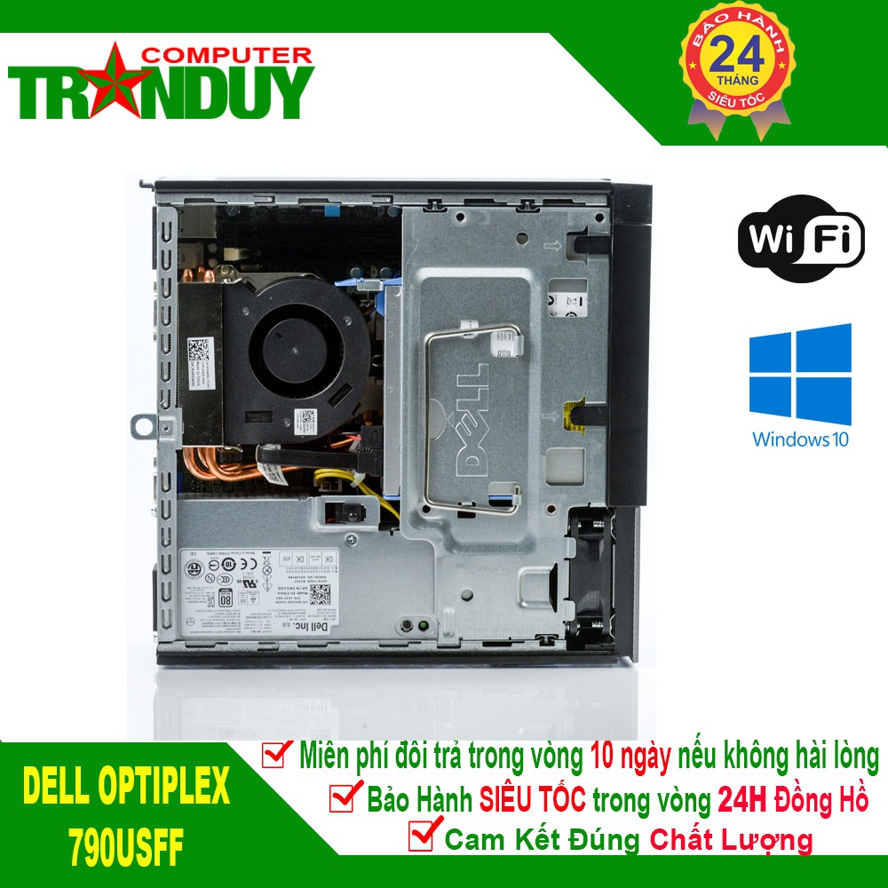 Thùng Máy CPU Dell  Ultral Slim Factor Form ( USFF ) Đa Cấu Hình nhiều lựa chọn/ Hàng LikewNew FullBox/Tích Hợp Wifi | WebRaoVat - webraovat.net.vn