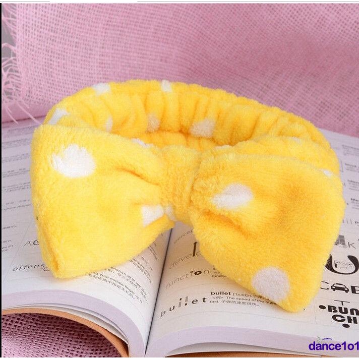 Băng đô mềm mại đính nơ to