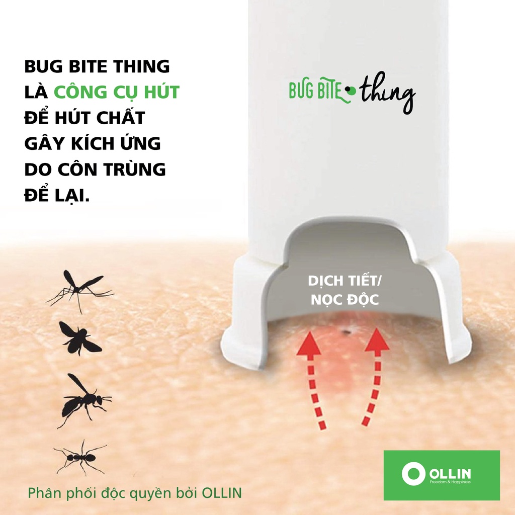 Công cụ hút nọc độc côn trùng Bug Bite Thing