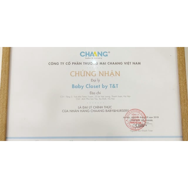 [CHÍNH HÃNG] Váy nơ cotton bé gái họa tiết The Sea Chaang