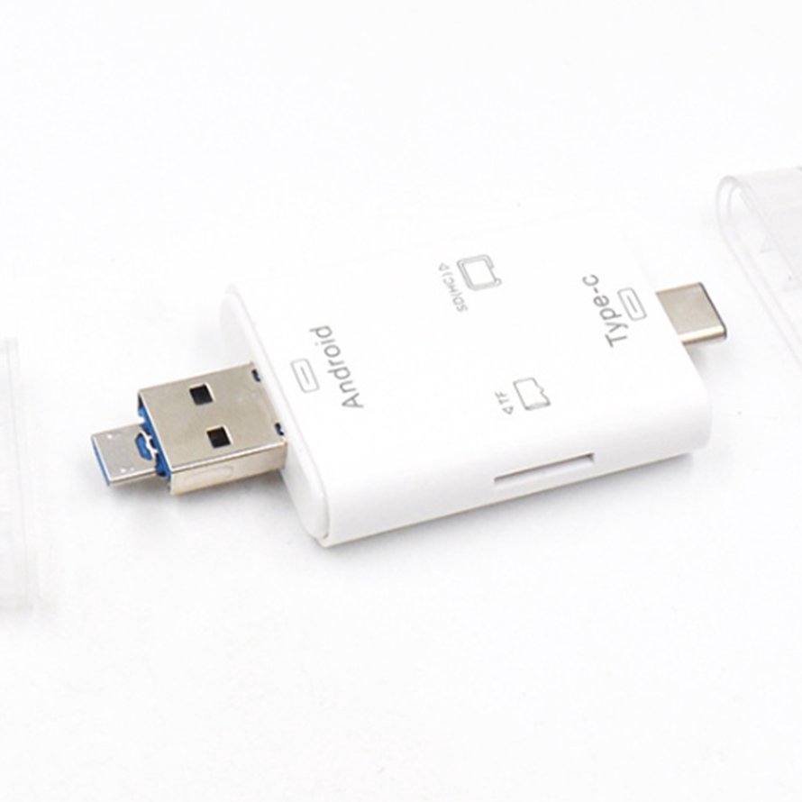 Đầu Đọc Thẻ Nhớ Đa Năng 4 Trong 1 Usb 2.0