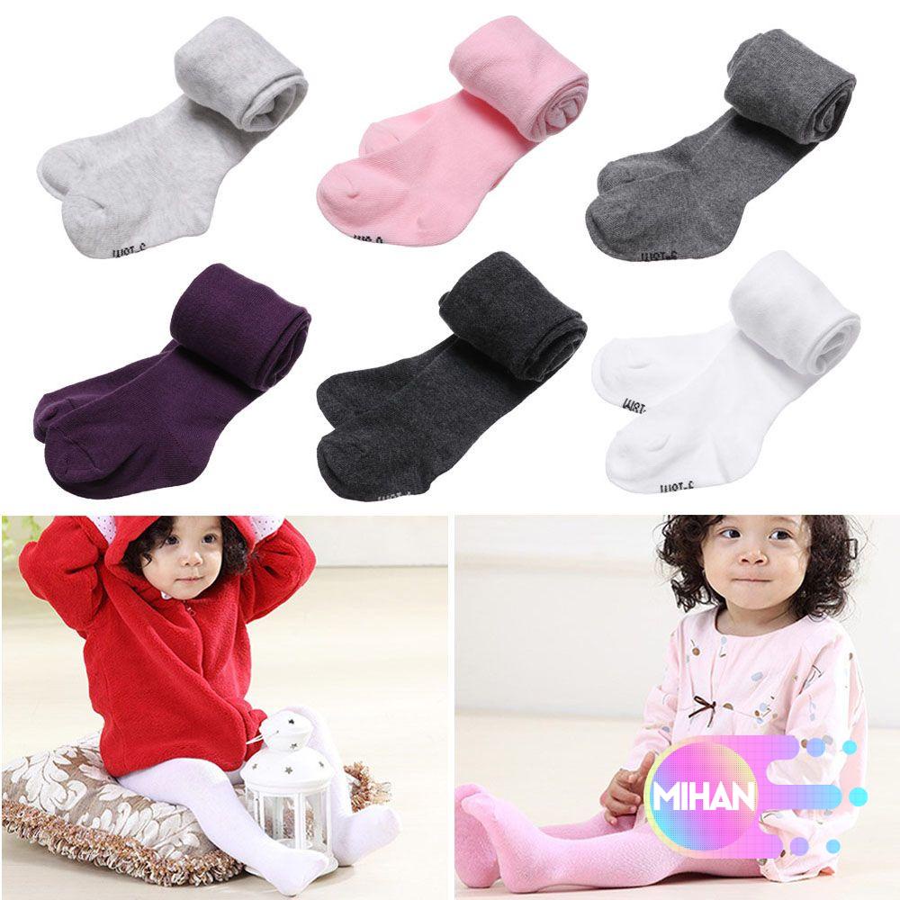 1 quần tất cotton giữ ấm màu sắc kẹo ngọt cho bé từ 0-2 tuổi