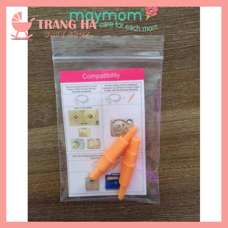 🍁🍑Típ nối dây và phễu máy hút sữa Dew 350