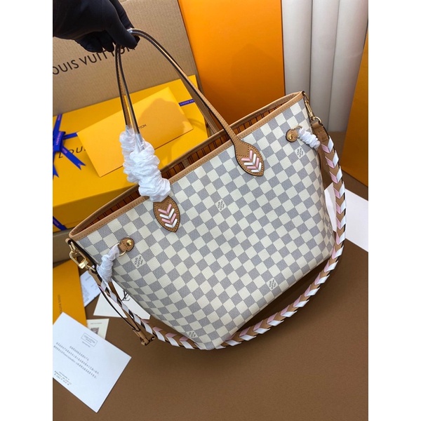 Túi xách nữ nữ kèm ví thương hiệu Louis Vuitton LV Neverfull size 32 da thật cao cấp hàng vip 1-1