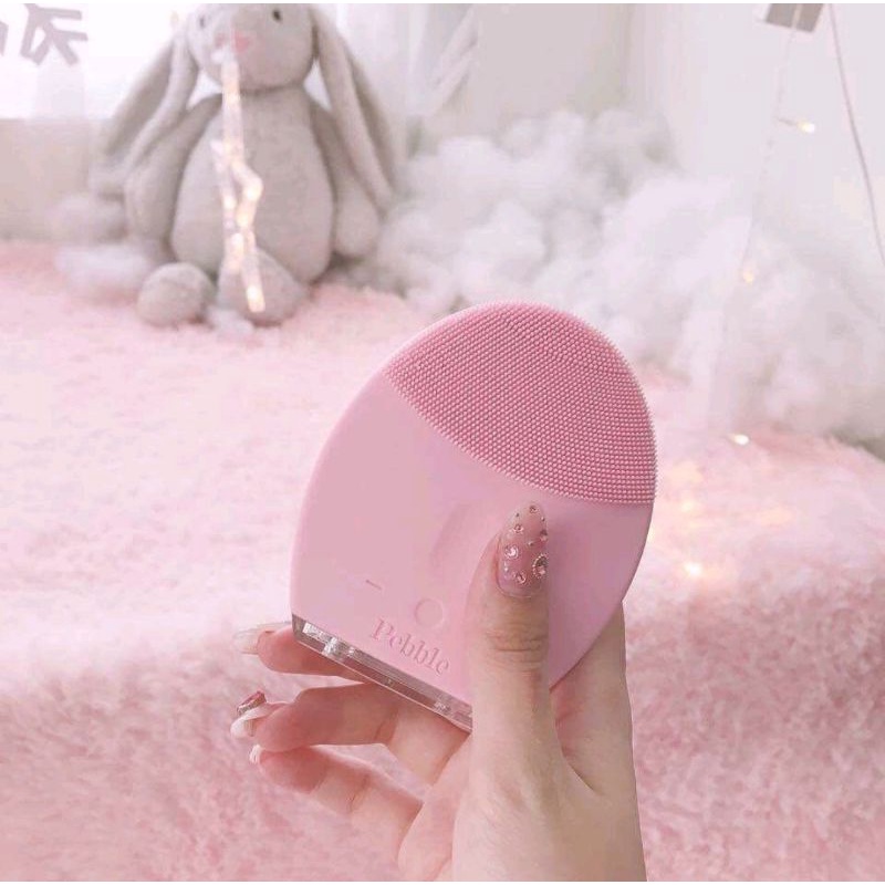 Máy rửa mặt Pebble Lisa Paper Pink