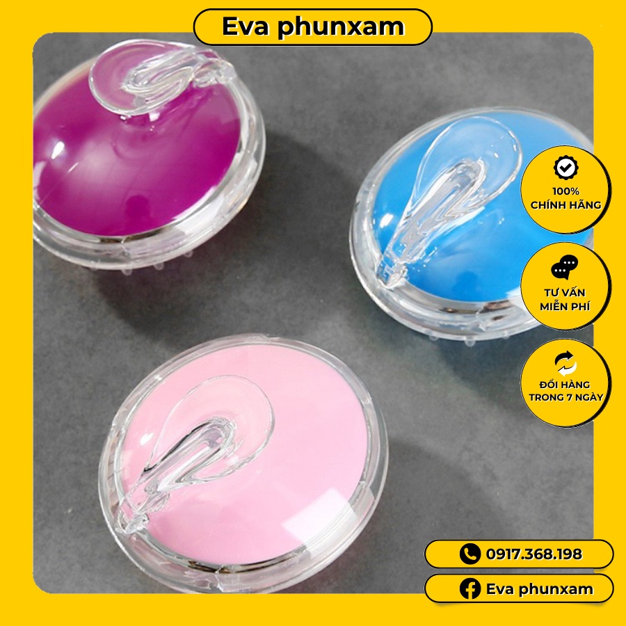 Lược gội đầu silicon dưỡng sinh massage da đầu