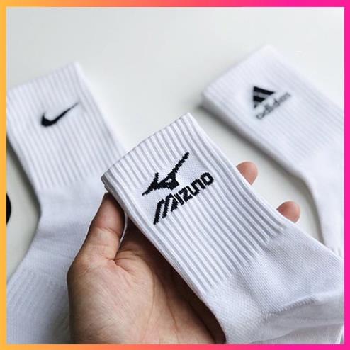Tất vớ dệt kim Champion, Nike, Adidas, Puma, Mizuno, Jordan, Drew, NY, MLB. Cổ cao,nam nữ,thời trang, thể thao, đá bóng.