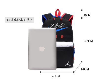 Ba Lô Học Sinh Họa tiết Logo NIKE Thời Trang Hàn Cho Nam Nữ