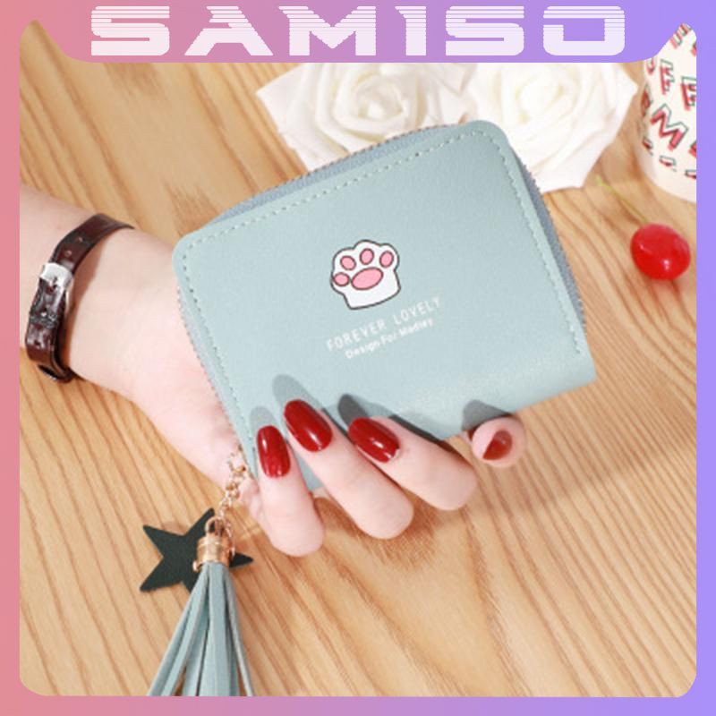 Ví nữ ngắn đẹp cầm tay mini nhỏ gọn bỏ túi nhiều ngăn dễ thương NG23 | BigBuy360 - bigbuy360.vn