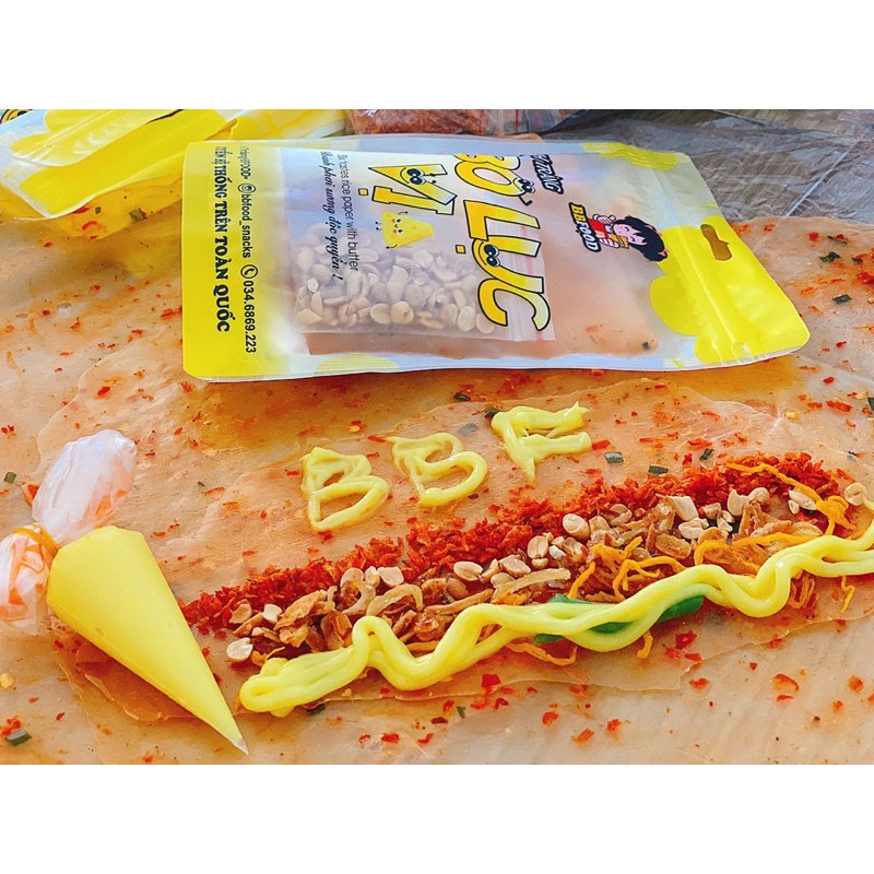 Bánh tráng Bơ Lục Vị - thương hiệu BBFOOD