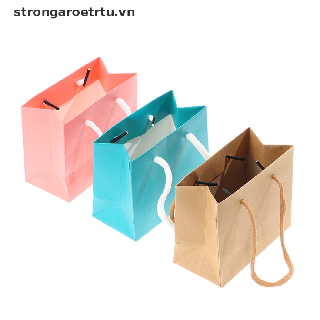 Túi Xách Mua Sắm Mini Thời Trang DIY Cho Nhà Búp Bê