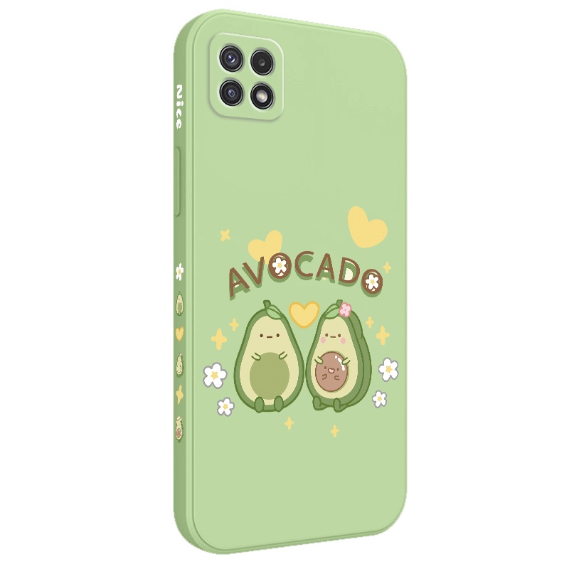 Ốp Điện Thoại Mềm Họa Tiết Đu Đủ Sáng Tạo Bảo Vệ Toàn Diện Cho Samsung Galaxy A22 A12 4G 5G A02 A02S