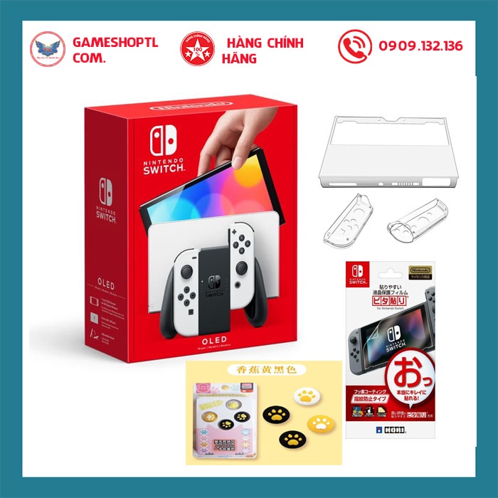 Máy Nintendo Switch Oled H-A-C-K Chép Nhiều Game