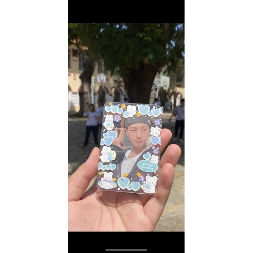 Toploader decor đựng card size b8 k seal