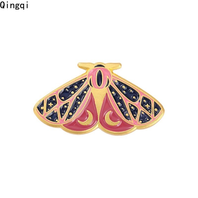 Ghim Cài Áo MISS ZOE Hình Trăng / Sao / Chiếc Lá / Mắt Nhiều Màu Sắc Thời Trang Cho Nữ