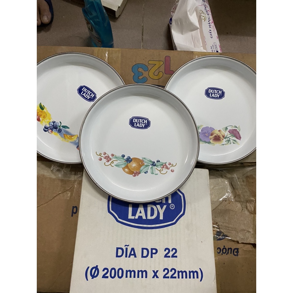 SÉT 3 DĨA THÉP TRÁNH MEN QUÀ TẶNG SỮA HÀ LAN