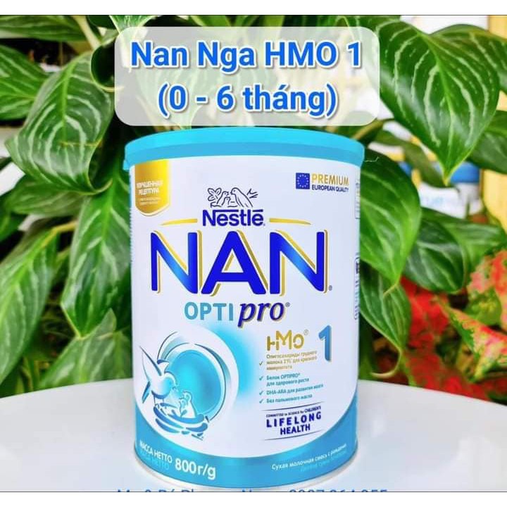 Sữa Nan nga số 123 hôp 800g