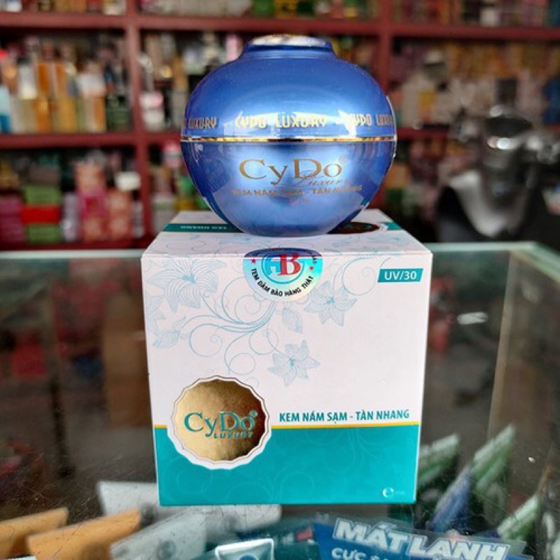Kem Nám Sạm, Tàn Nhang CyDo Luxury 16g Hàng Chính Hãng Có Tem
