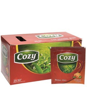 Trà Cozy Hương Đào (2g x 25 gói/hộp) - TCZ004 | BigBuy360 - bigbuy360.vn