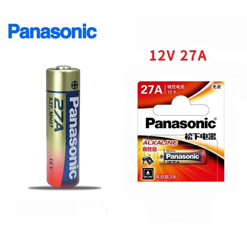 Vỉ 1 viên pin 27A Panasonic Alkaline LRV27A