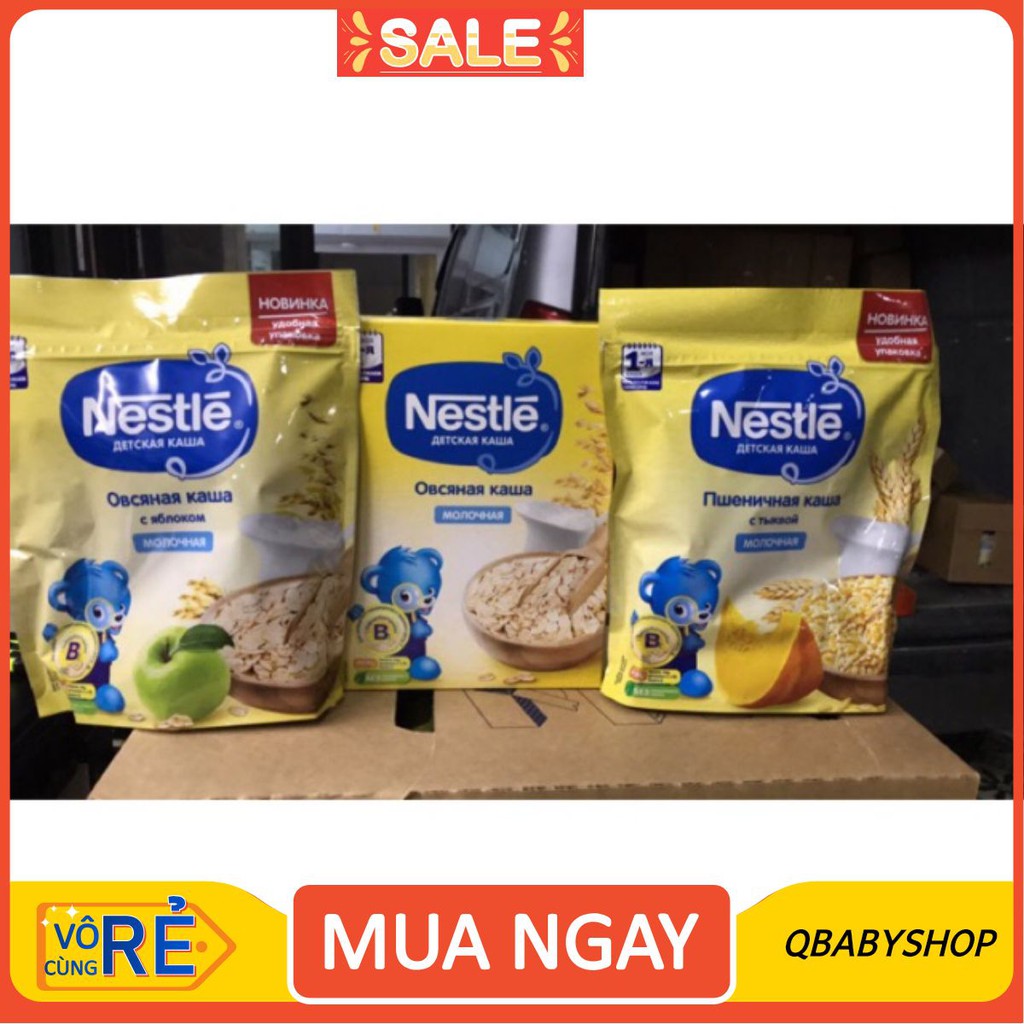 Bột ăn dặm - Bột ăn dặm Nestle nga vị bí đỏ 220g date t9/2021