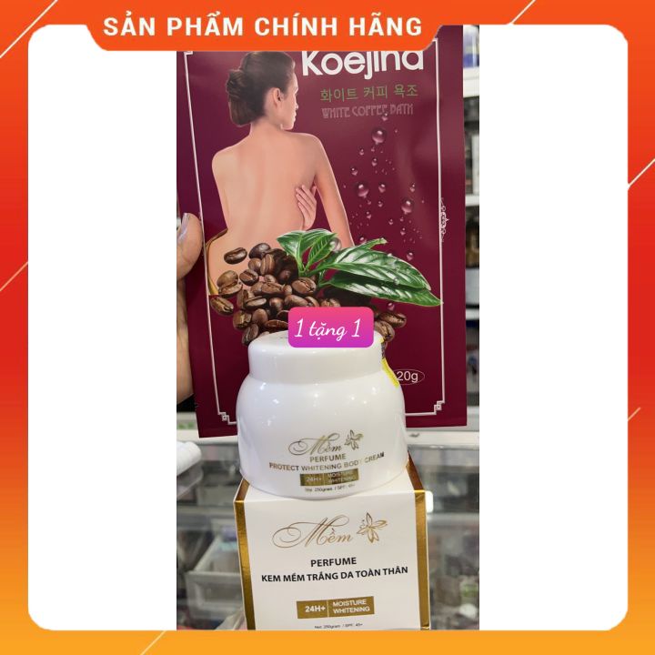 COM BO KEM MẶT VÀ KEM BODY MỀM CHỮ A  DƯỠNG TRẮNG MỀM MỊN (TẶNG KÈM TẮM TRẮNG MẶT VÀ TẮM TRẮNG BODY) HÀNG CHÍNH HÃNG | BigBuy360 - bigbuy360.vn