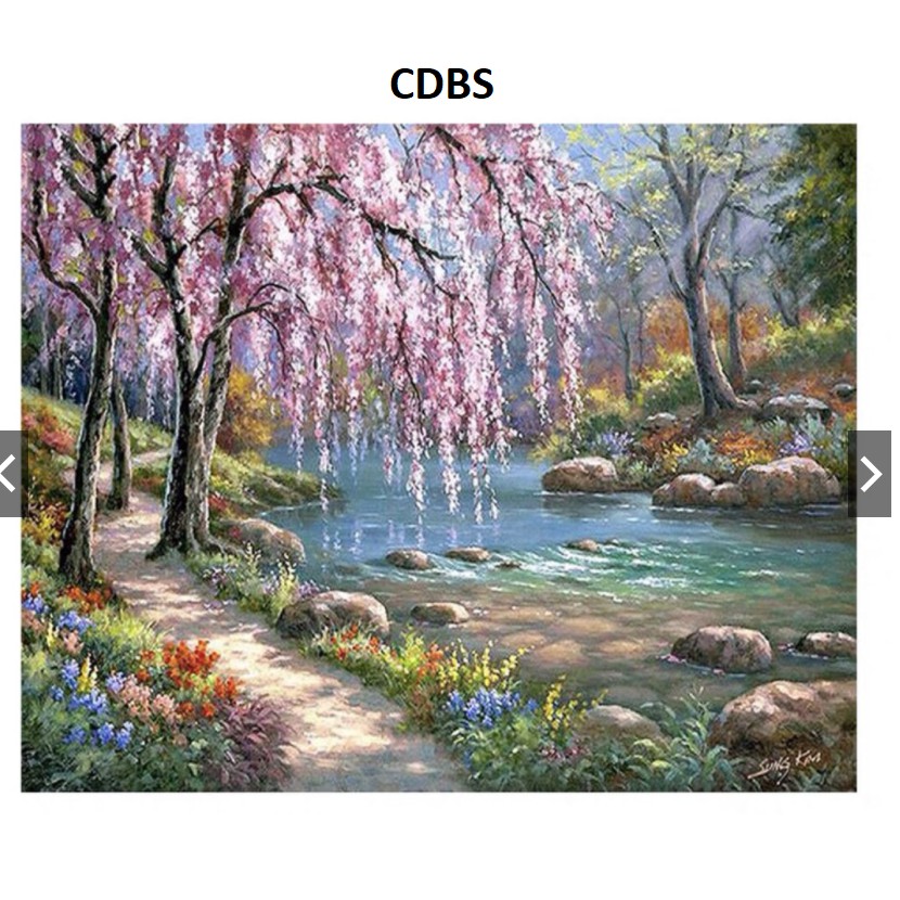 [Ord 10-15 NGÀY VỀ HÀNG] Tranh tô màu theo số - phong cảnh | BigBuy360 - bigbuy360.vn