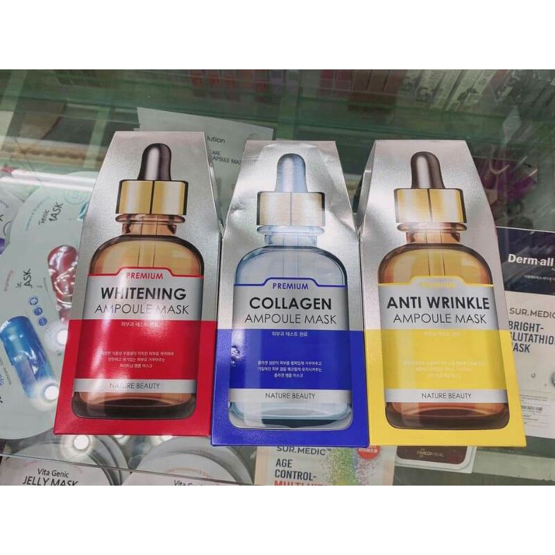 Mặt nạ tinh chất  tế bào gốc Ampoule Nature Beauty