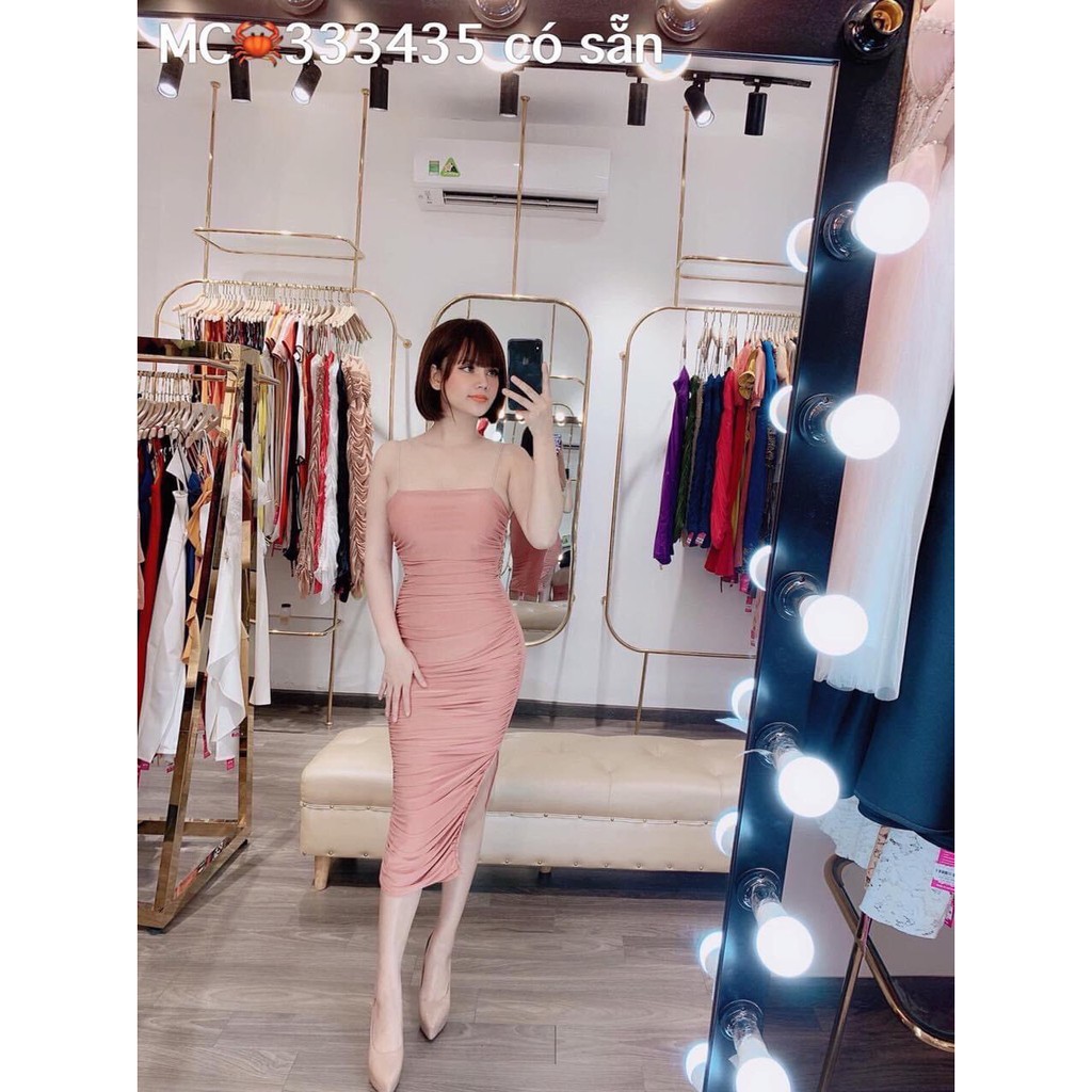 Đầm Lụa Có Mút
