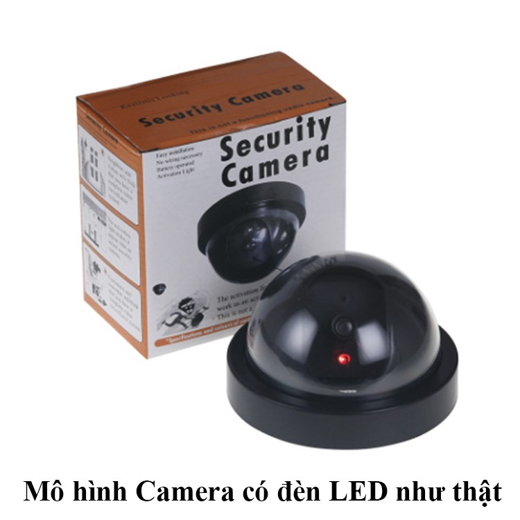 Mô hình Camera chống trộm có LED sáng cảnh báo như thật