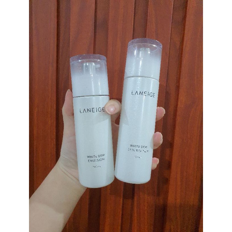 Nước hoa hồng dưỡng trắng White Dew Skin Refiner Laneige Sale