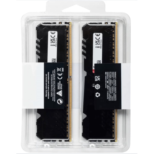 Ram Desktop Kingston Fury Renegade RGB (KF432C16RBAK2/16) 16GB (2x8GB) DDR4 3200Mhz