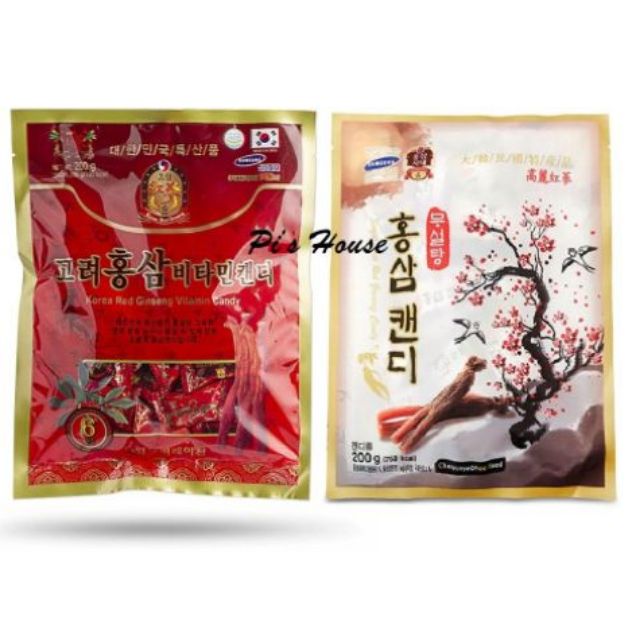 Kẹo hồng sâm 200g HSD 10/2022
