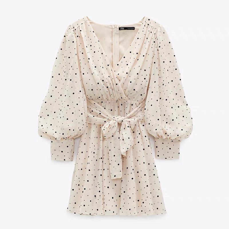 Váy chấm bi za ra