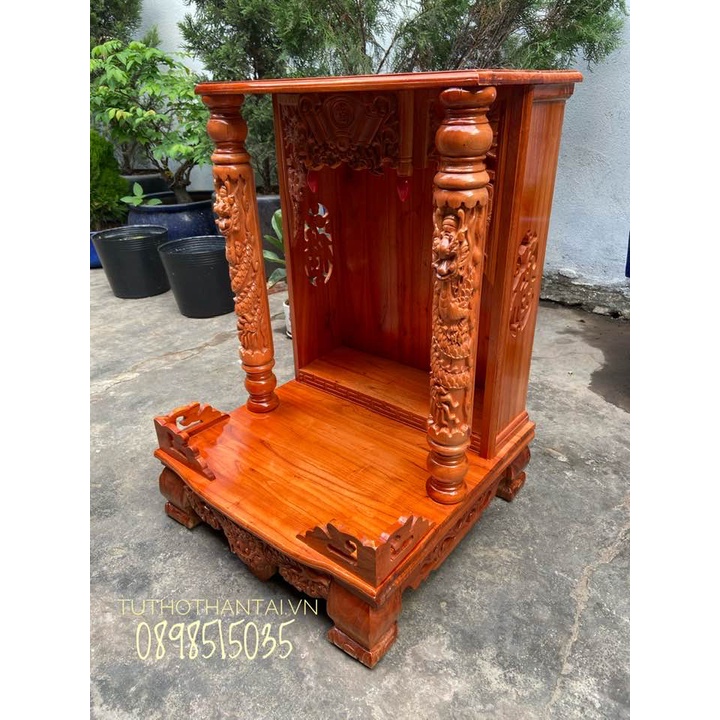 Bàn thờ thần tài ông địa ngang 56 x 81cm - TUTHOTHANTAI.VN