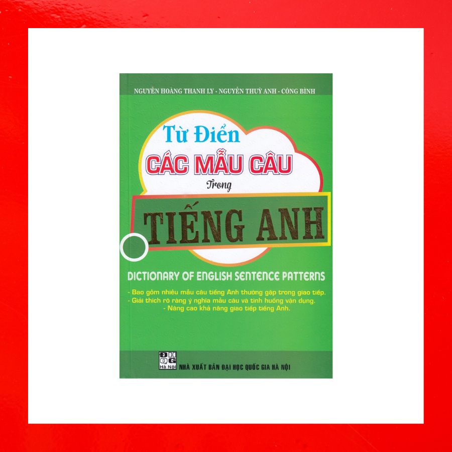 Sách - Từ Điển Các Mẫu Câu Trong Tiếng Anh